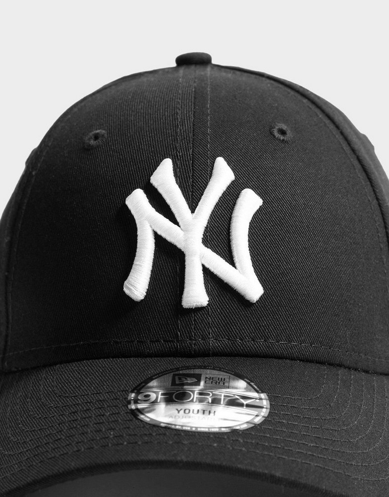 Czapka z daszkiem dla dzieci NEW ERA CZAPKA KIDS LE 940® NYY NEW YORK YANKEES BLKWHI