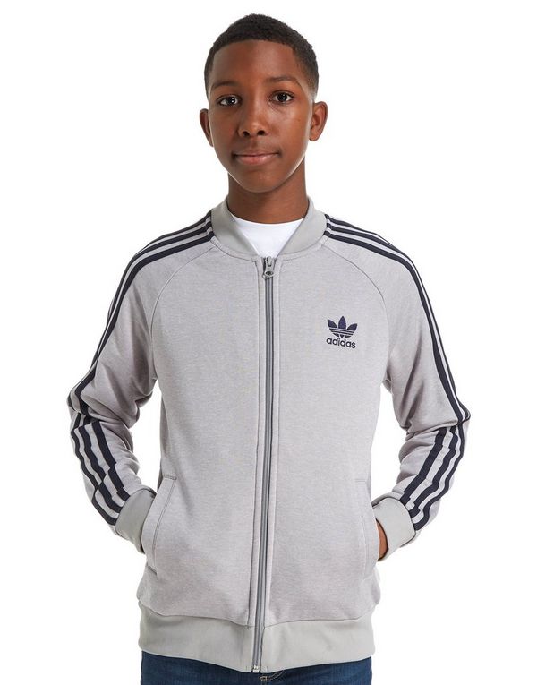 adidas originals superstar track top grey adidas originals superstar track top grey