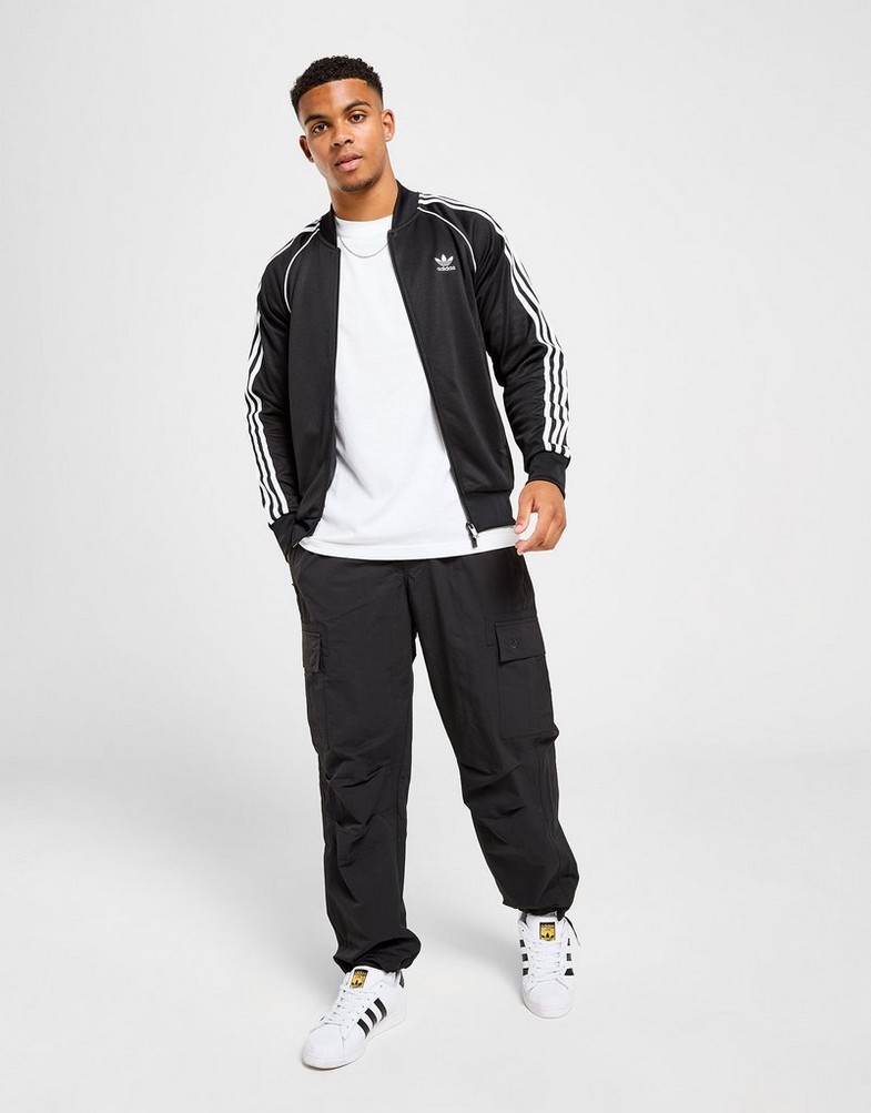 Bluza męska ADIDAS SS TRACK TOP  GF0198 Czarny