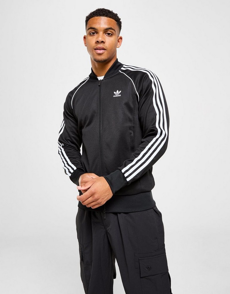Bluza męska ADIDAS SS TRACK TOP  GF0198 Czarny
