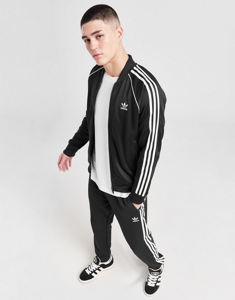 Bluza męska ADIDAS SS TRACK TOP  GF0198 Czarny