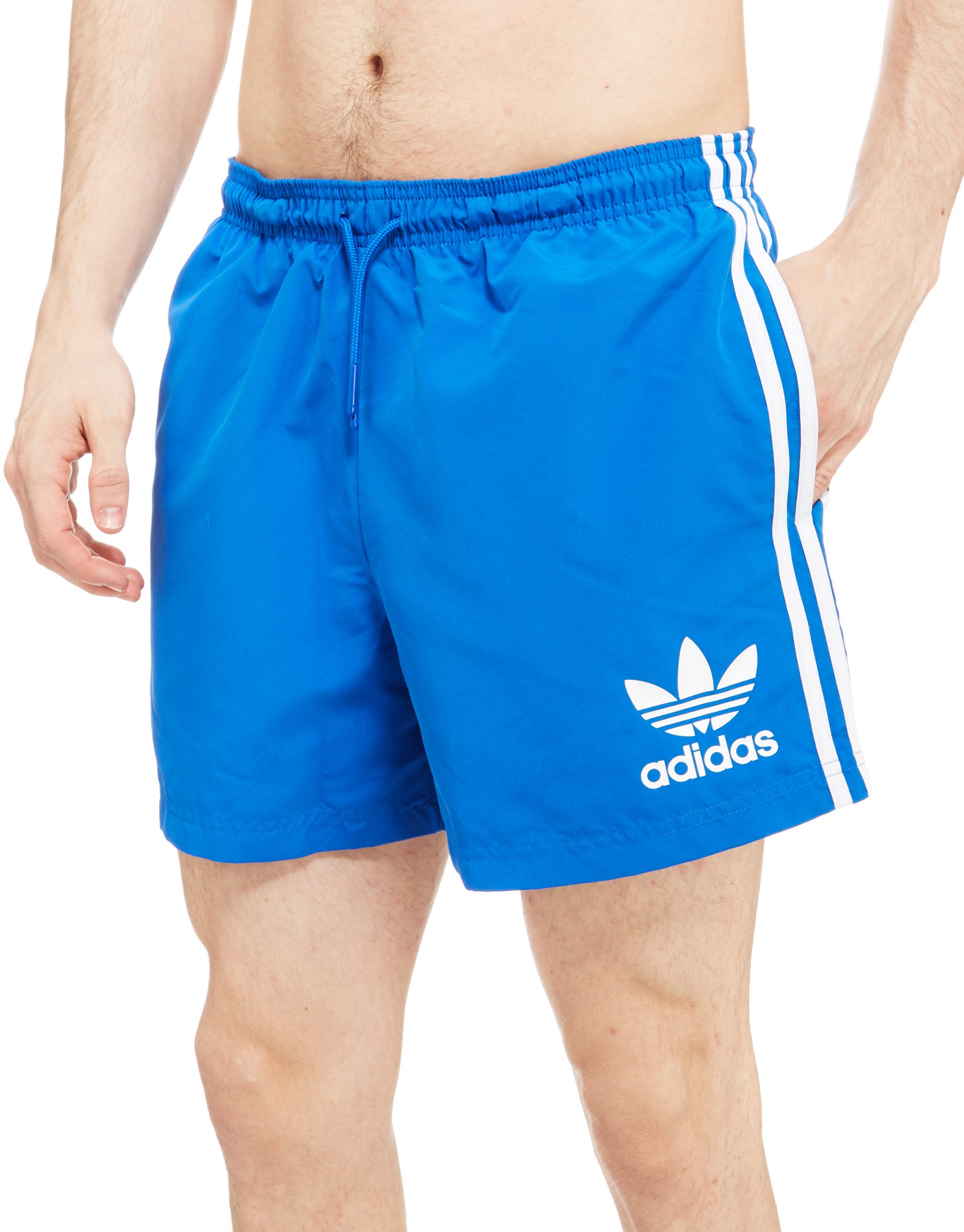 adidas originals california swim shorts black