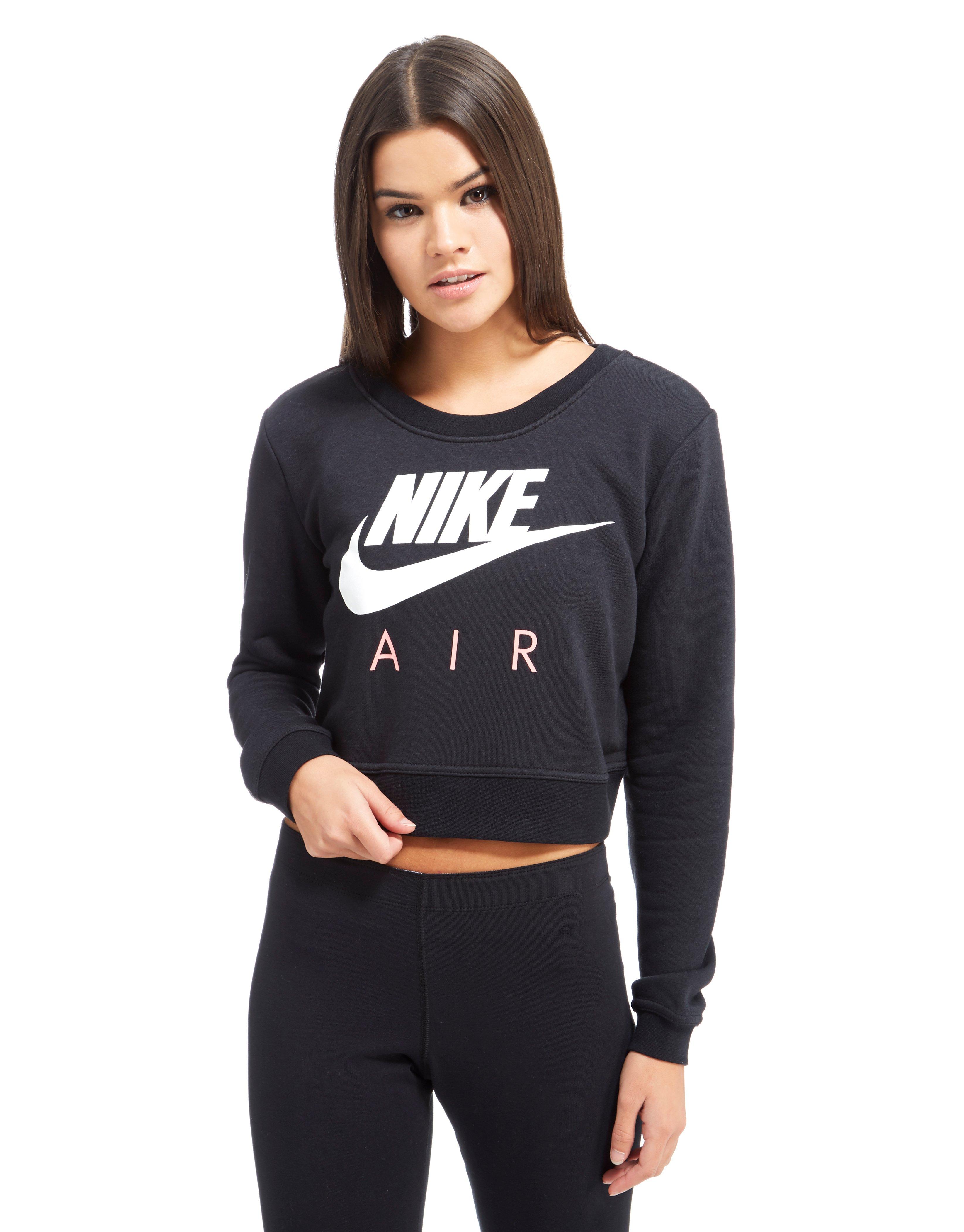 nike air max jumper black