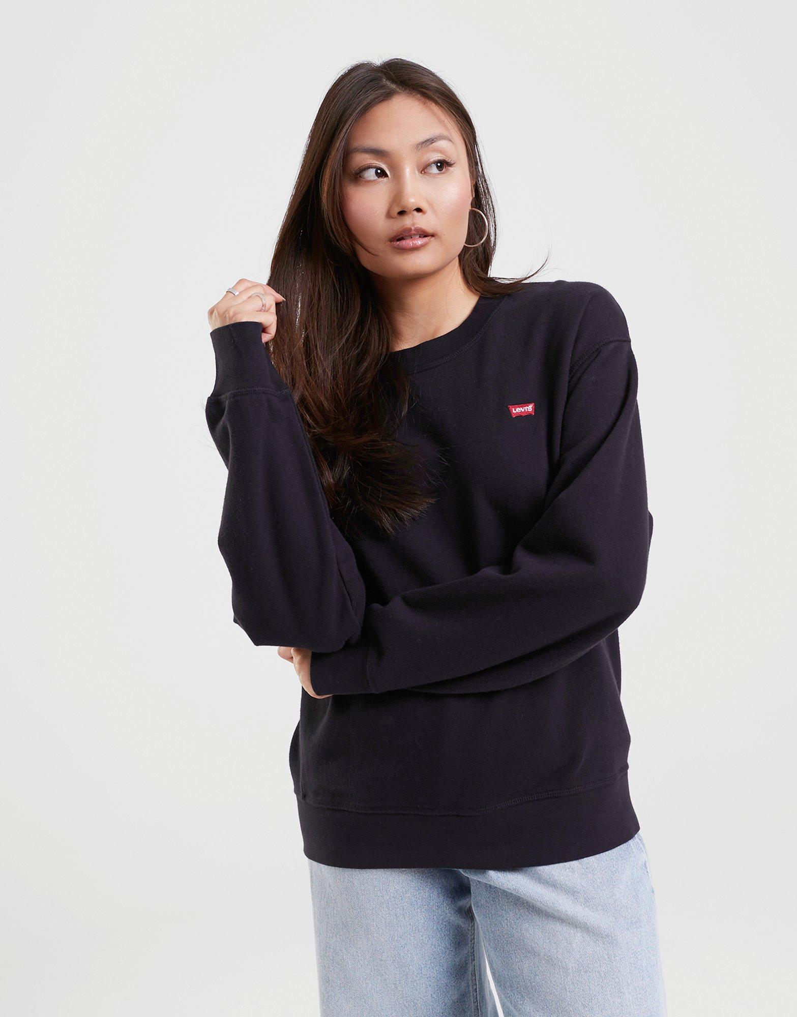 Дамска блуза LEVI'S СУИТЧЪР STANDARD CREW 24688-0006 Черен