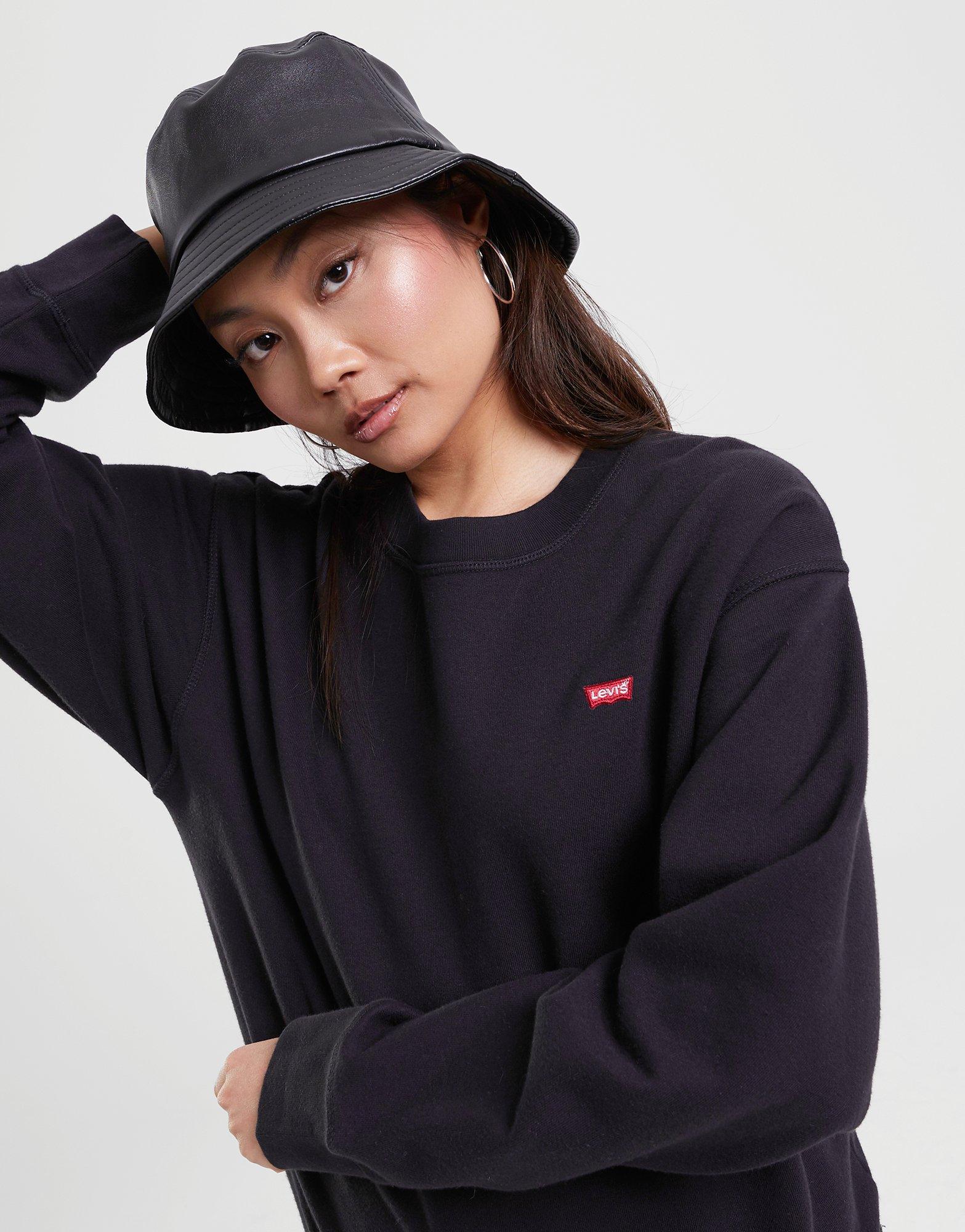 Дамска блуза LEVI'S СУИТЧЪР STANDARD CREW 24688-0006 Черен