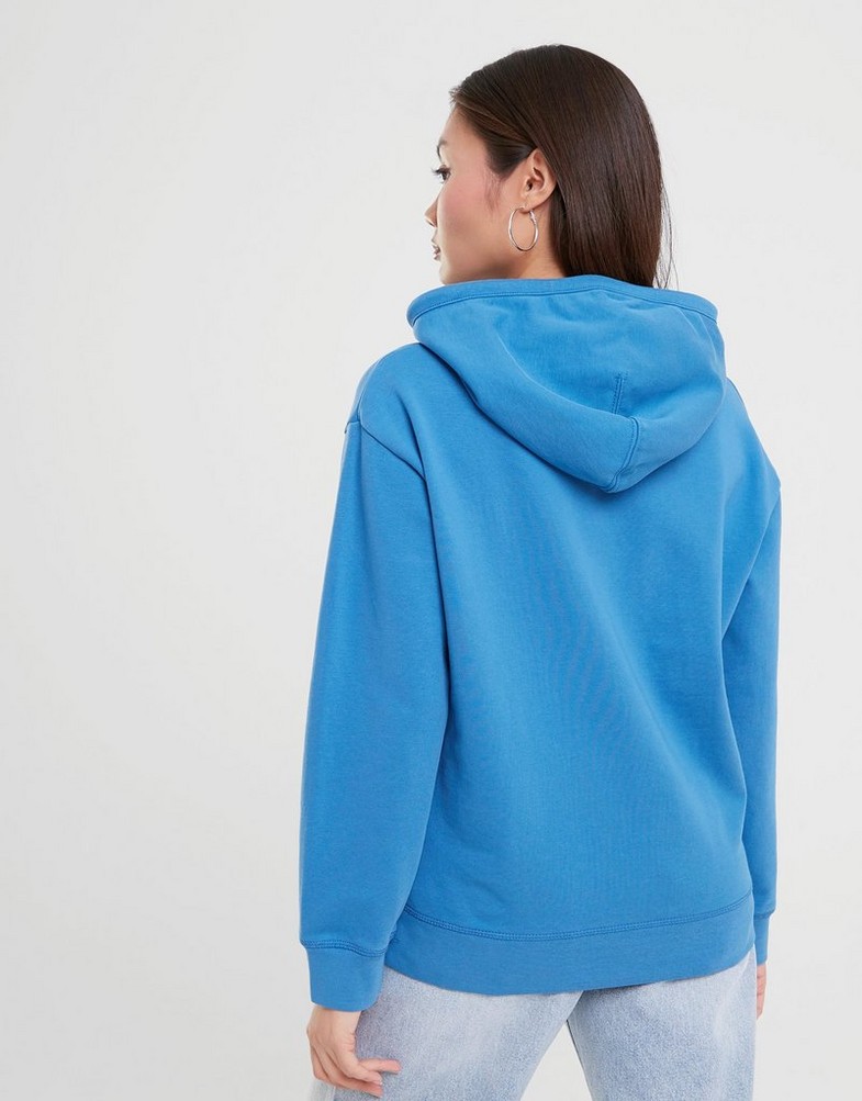 Bluza damska LEVI'S BLUZA Z KAPTUREM STANDARD HOODIE 24693-0041 Niebieski