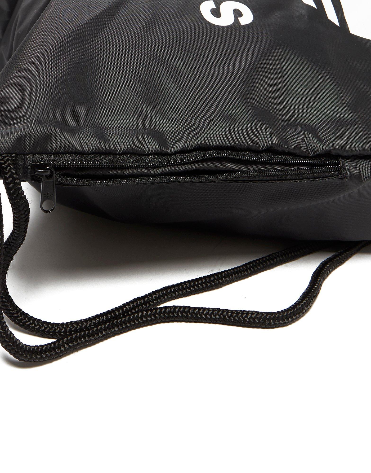 Férfi hátizsák ADIDAS ZSÁK GYMSACK TREFOIL BK6726 Fekete