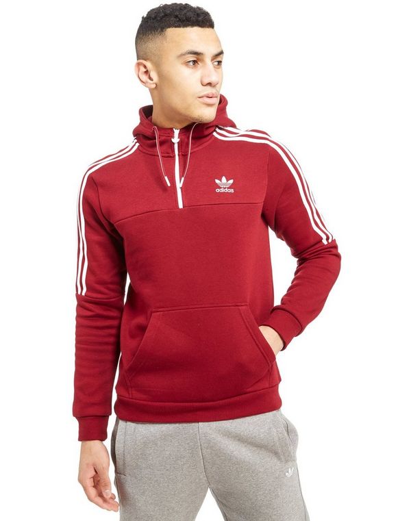 adidas originals trefoil half zip hoodie adidas originals trefoil half zip hoodie