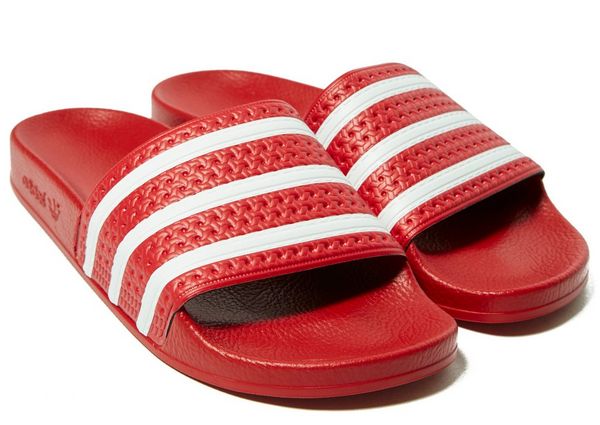 adidas originals slippers rood adidas originals slippers rood