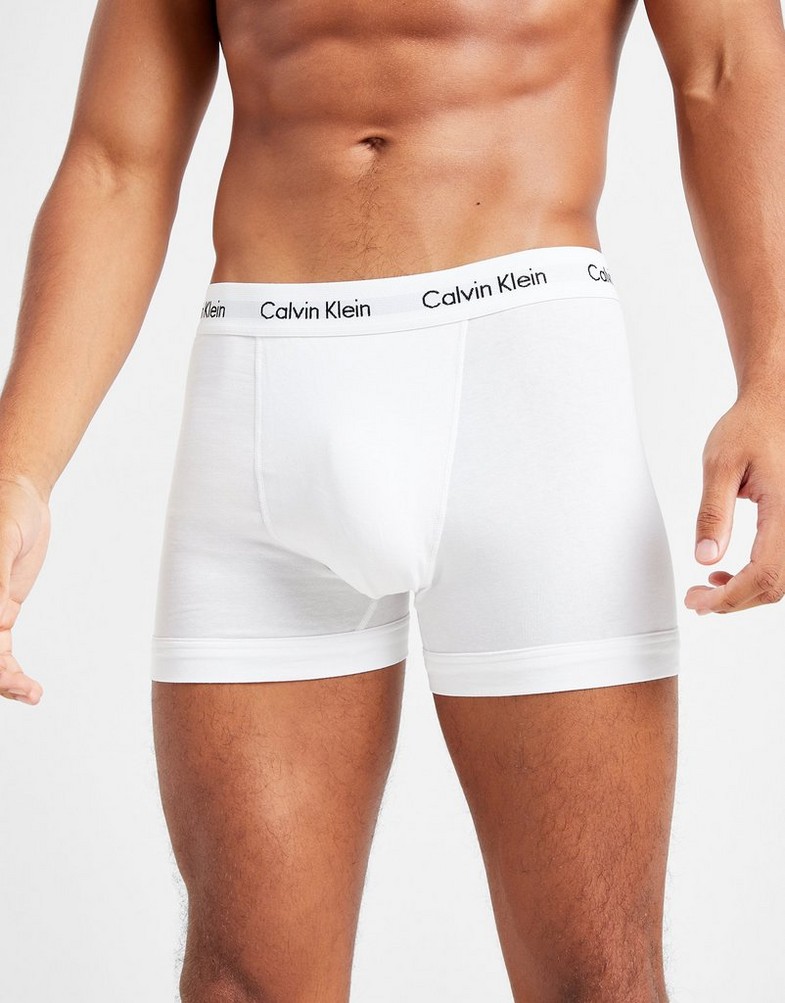 CALVIN KLEIN BOKSERKI 3 PACK TRUNKS U2662GI03 Niebieski