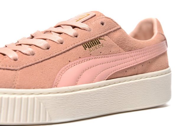 puma basket platform core rosa puma basket platform core rosa