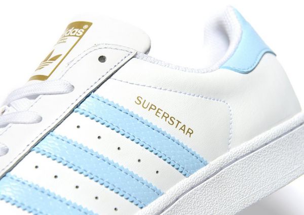 adidas superstar wit met babyblauw adidas superstar wit met babyblauw