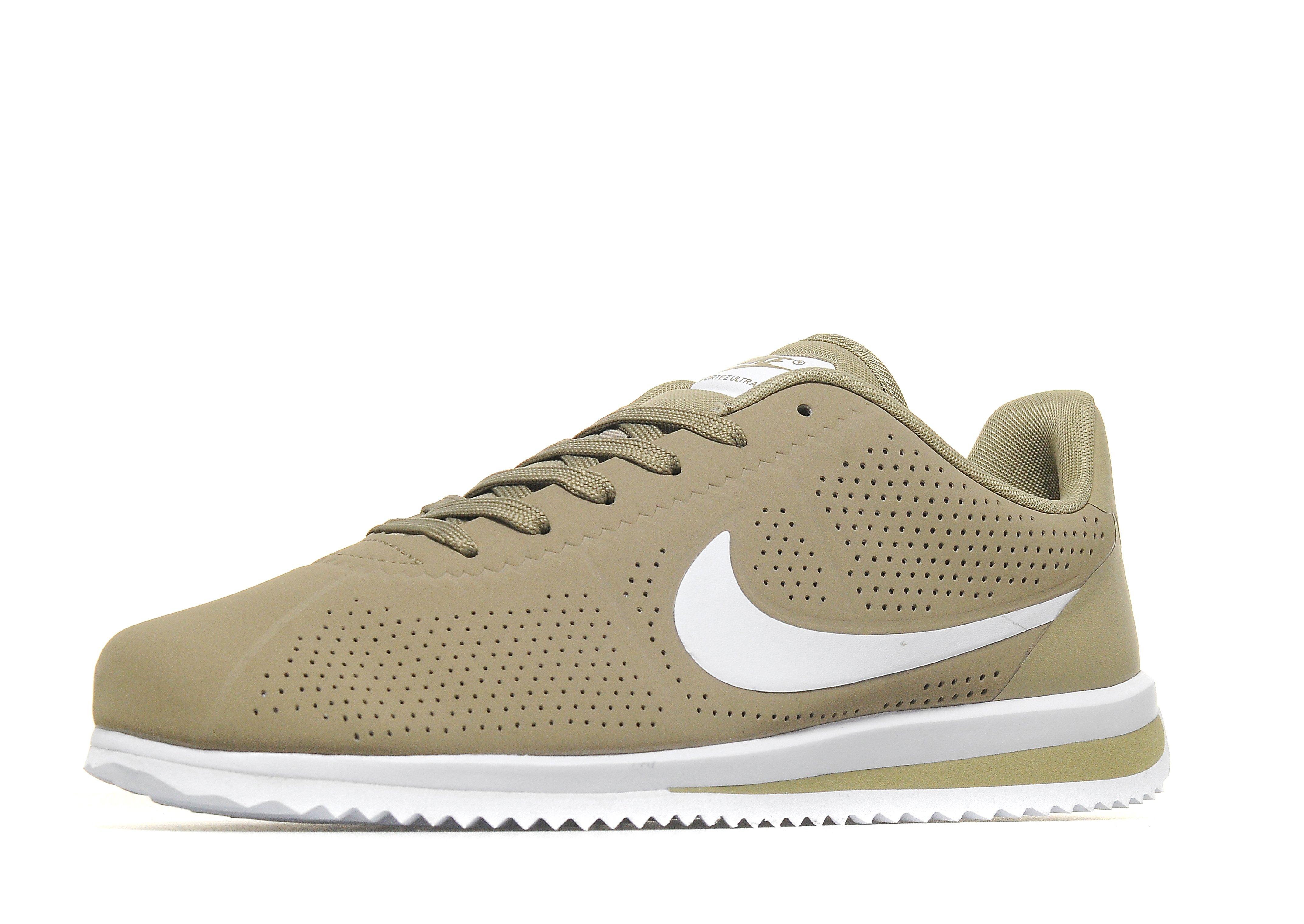 nike cortez khaki and green