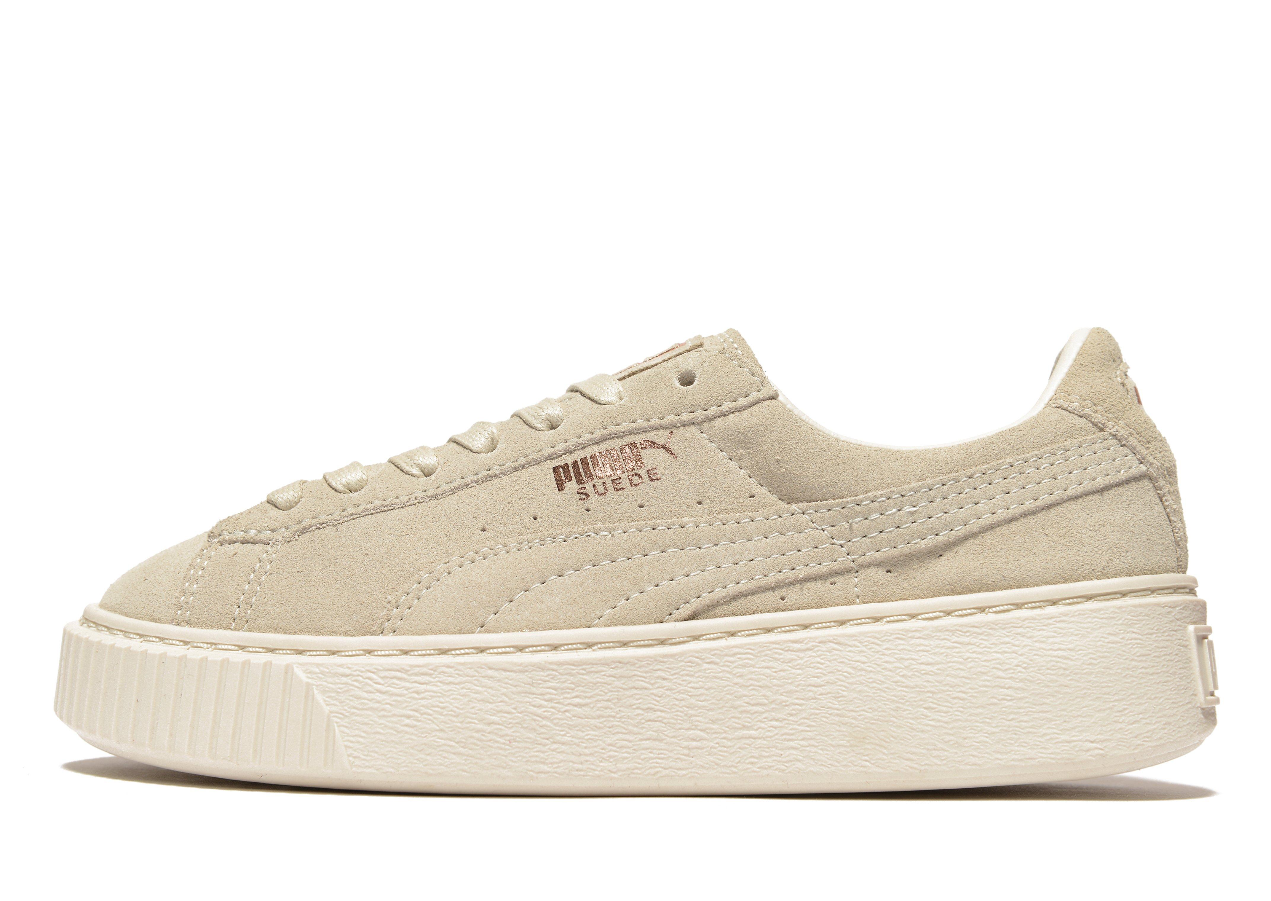 puma suede platform core femme