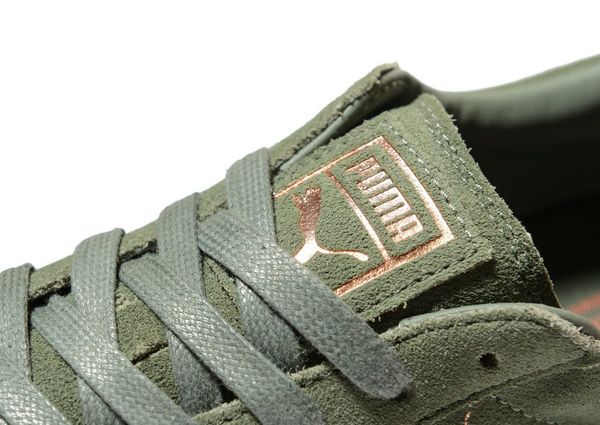 puma suede platform verde puma suede platform verde