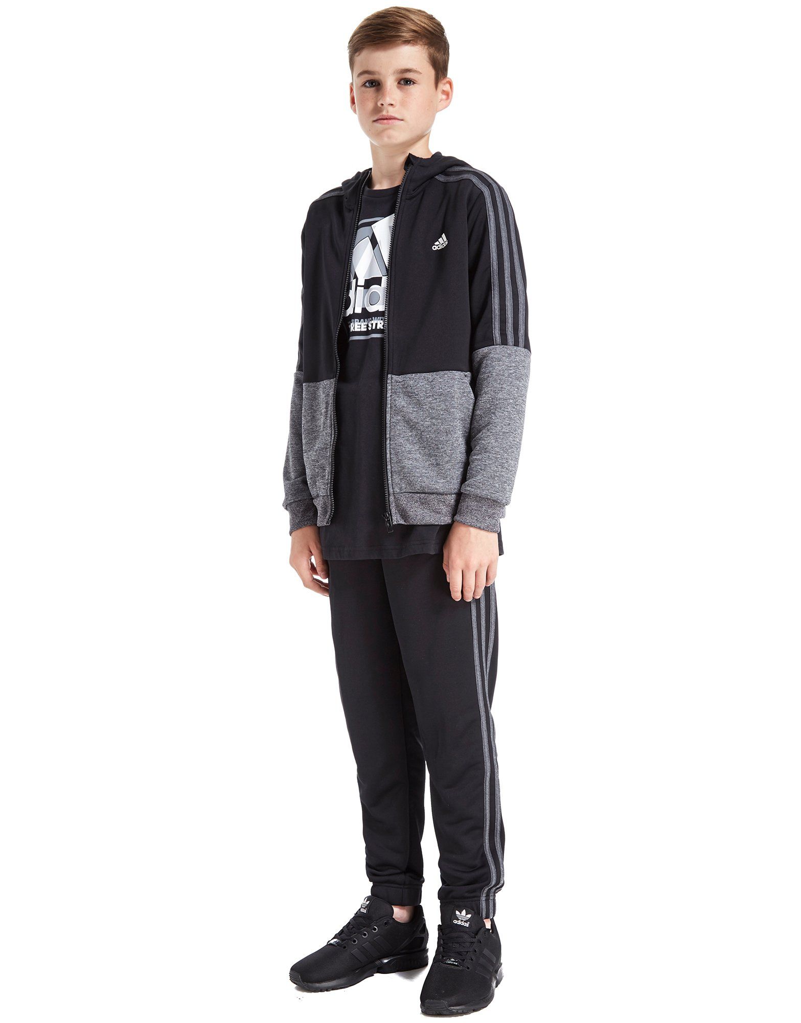 adidas Poly Knit Tracksuit Junior | JD Sports