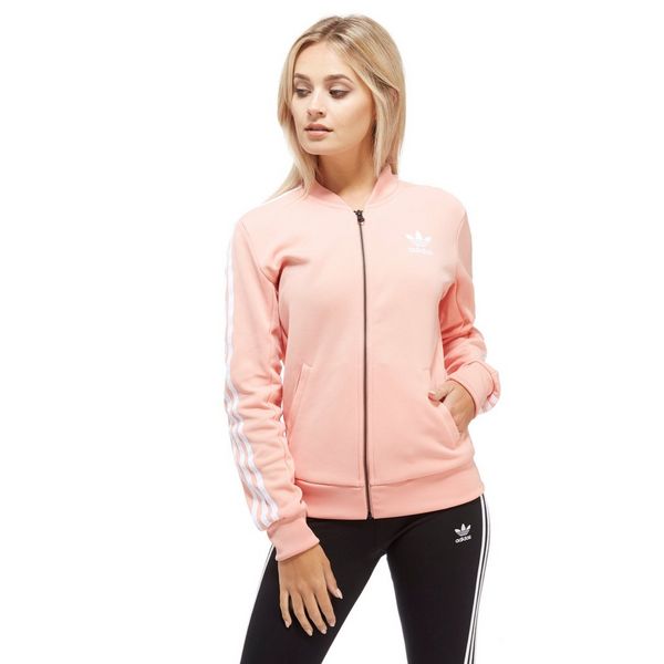 adidas originals superstar track top pink adidas originals superstar track top pink