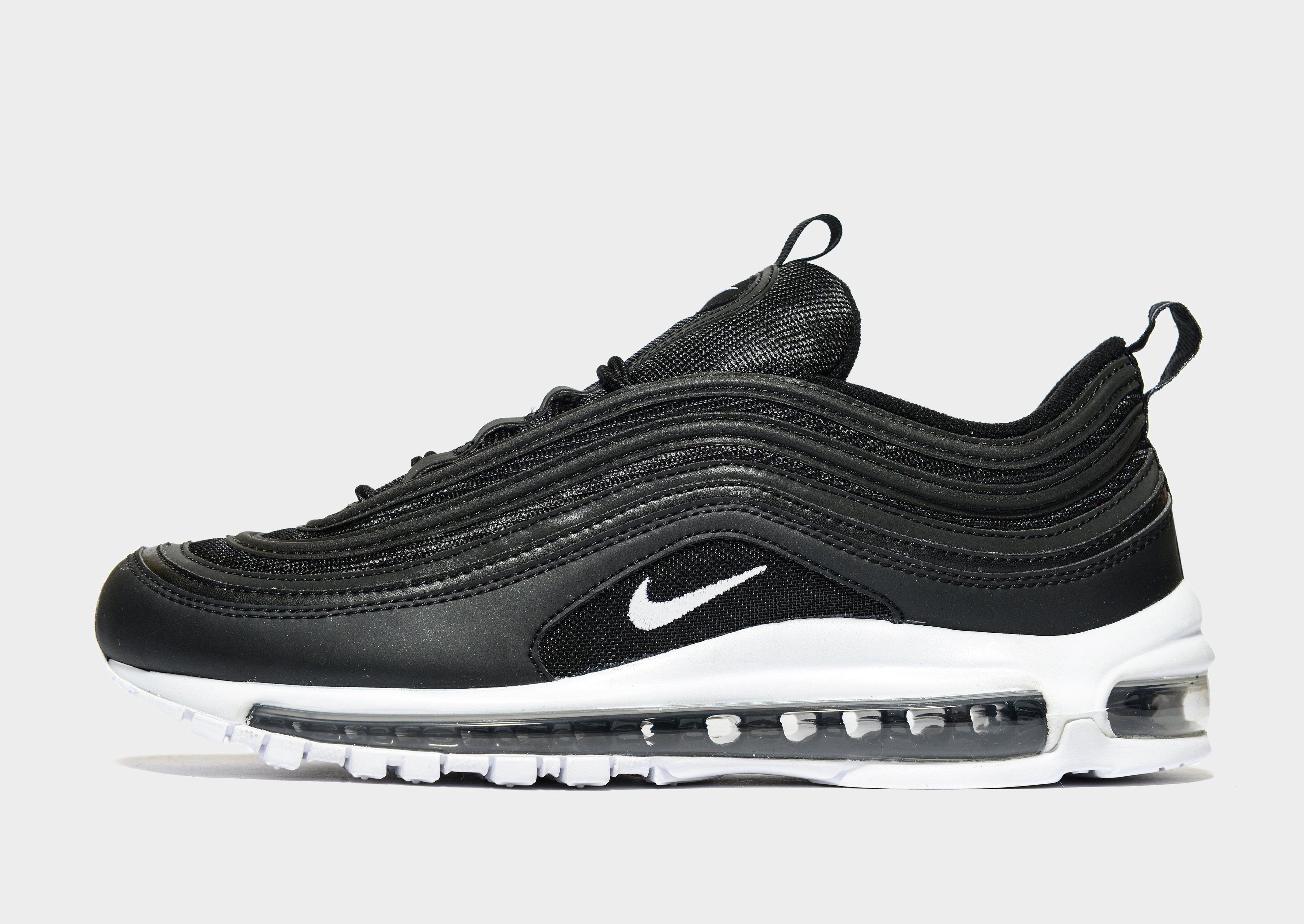 black & white air max 97