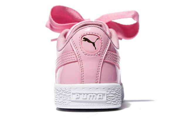puma basket heart pink puma basket heart pink