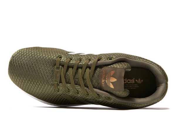 khaki green zx flux