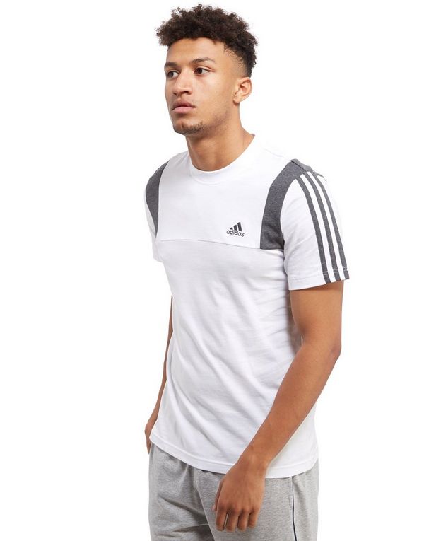 adidas 3 stripe essentials t shirt adidas 3 stripe essentials t shirt