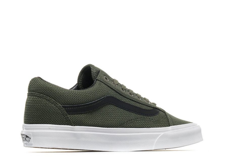 old skool black green vans old skool black green vans