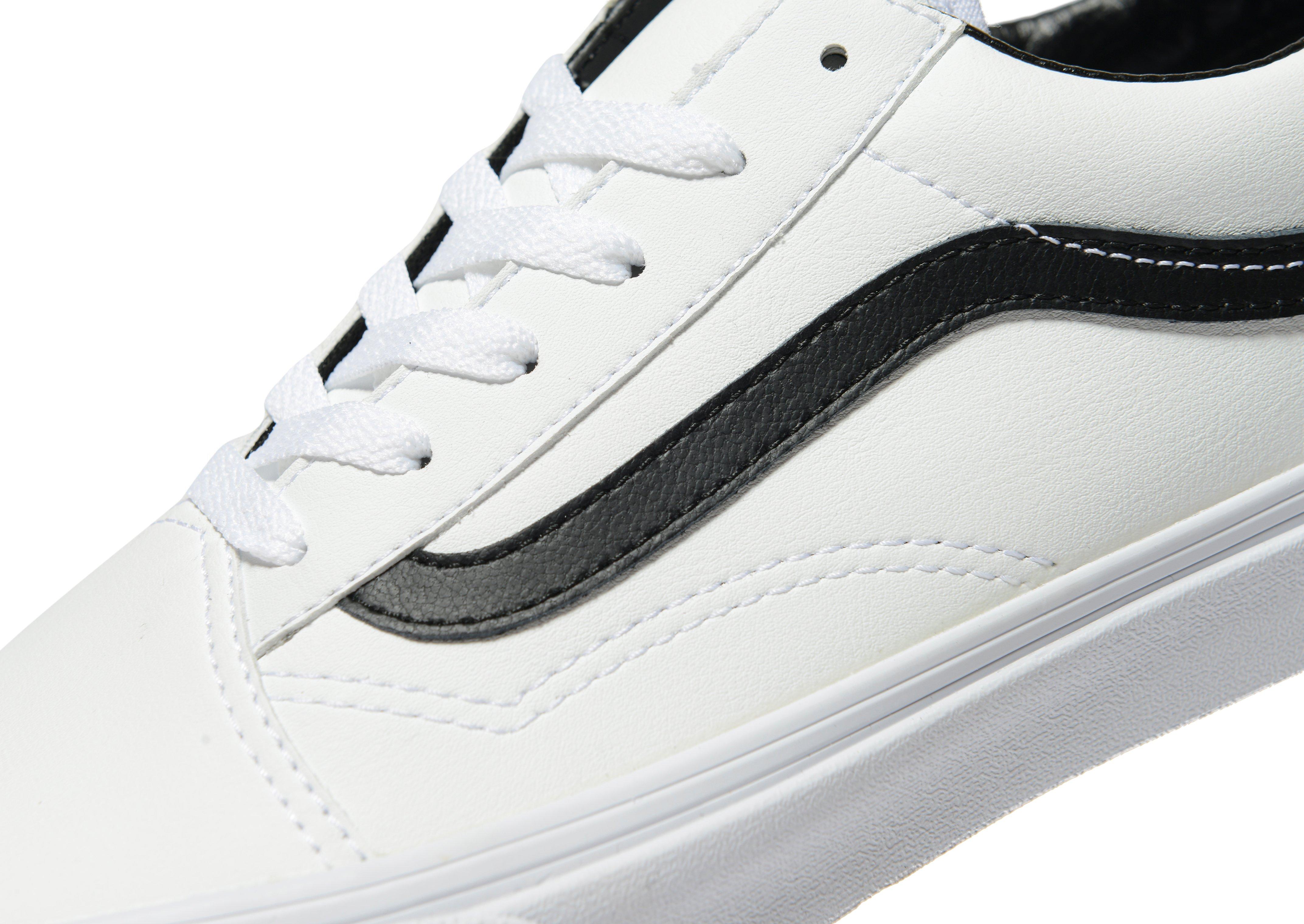 black and white vans junior