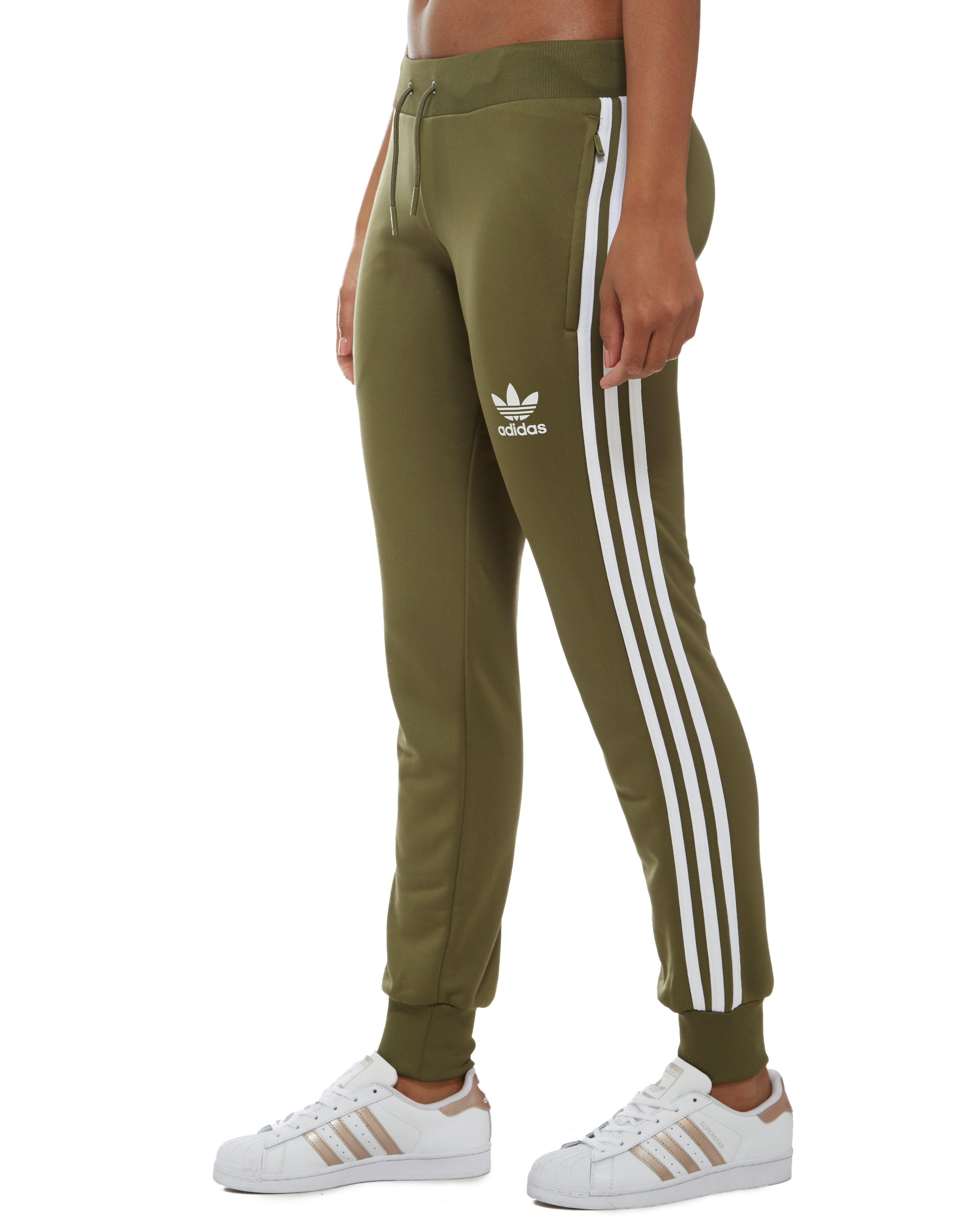adidas womens khaki tracksuit