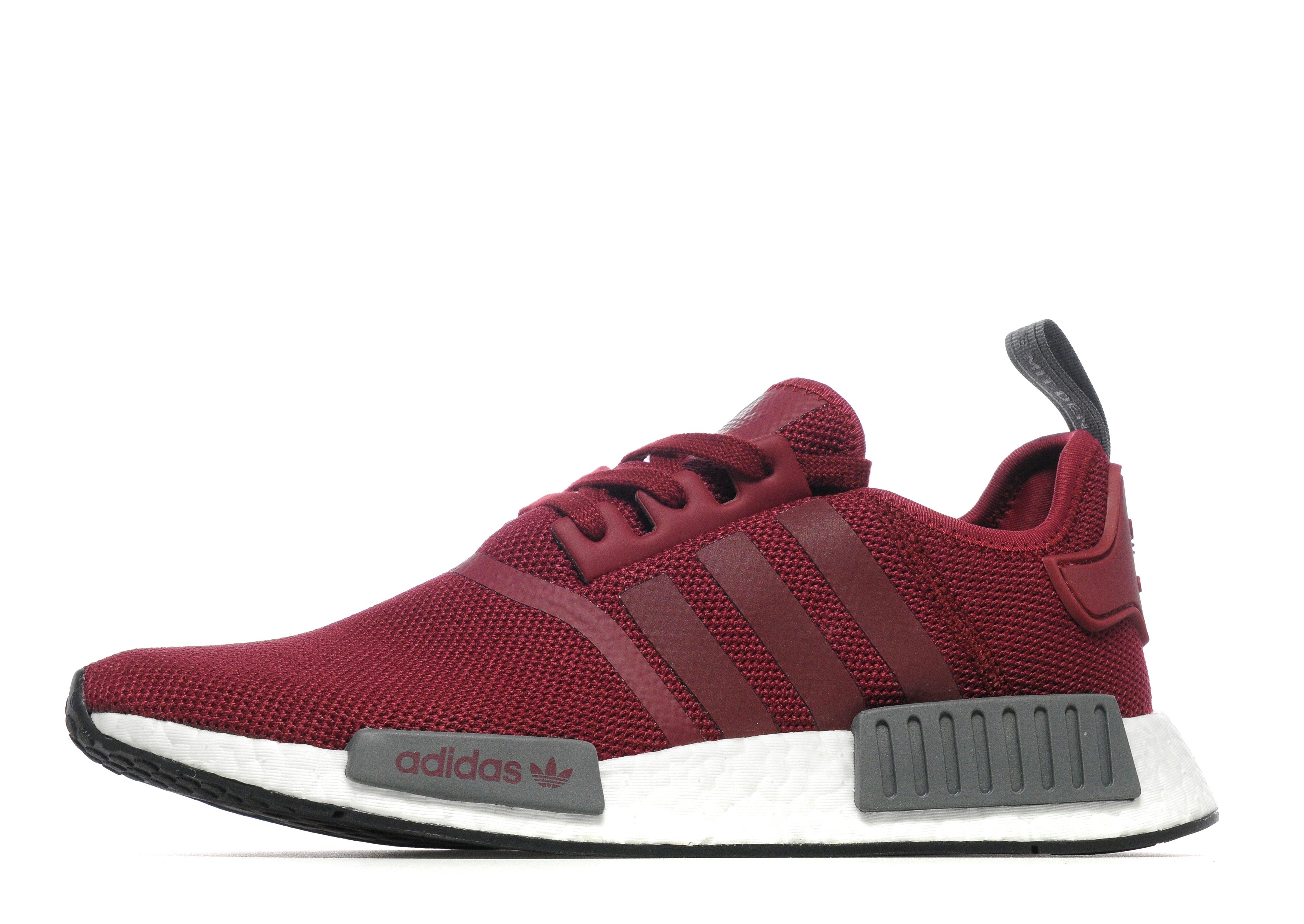 burgundy adidas shoes