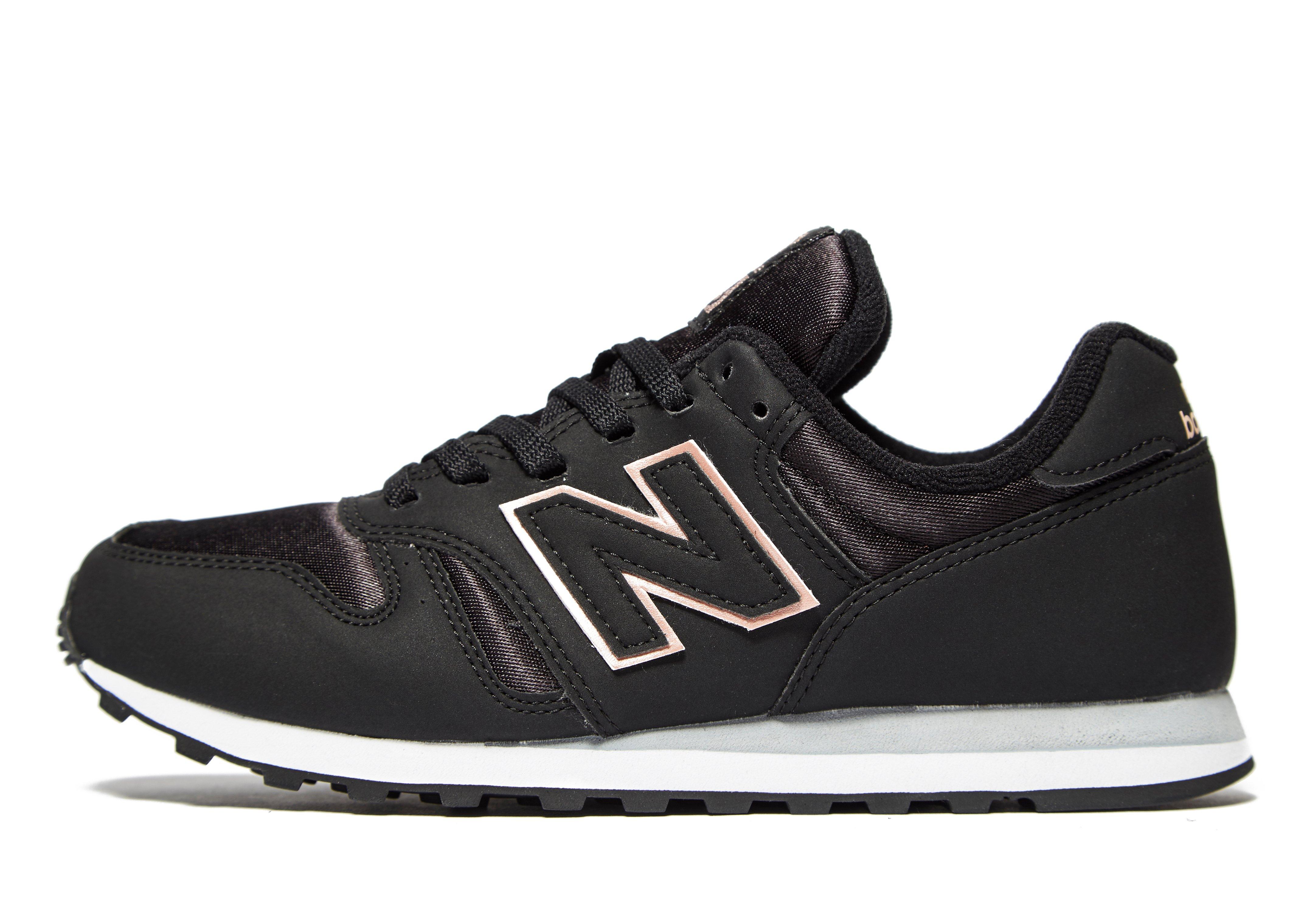 new balance 373 black pink