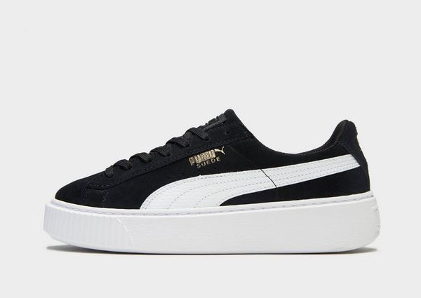 puma basket platform negras puma basket platform negras