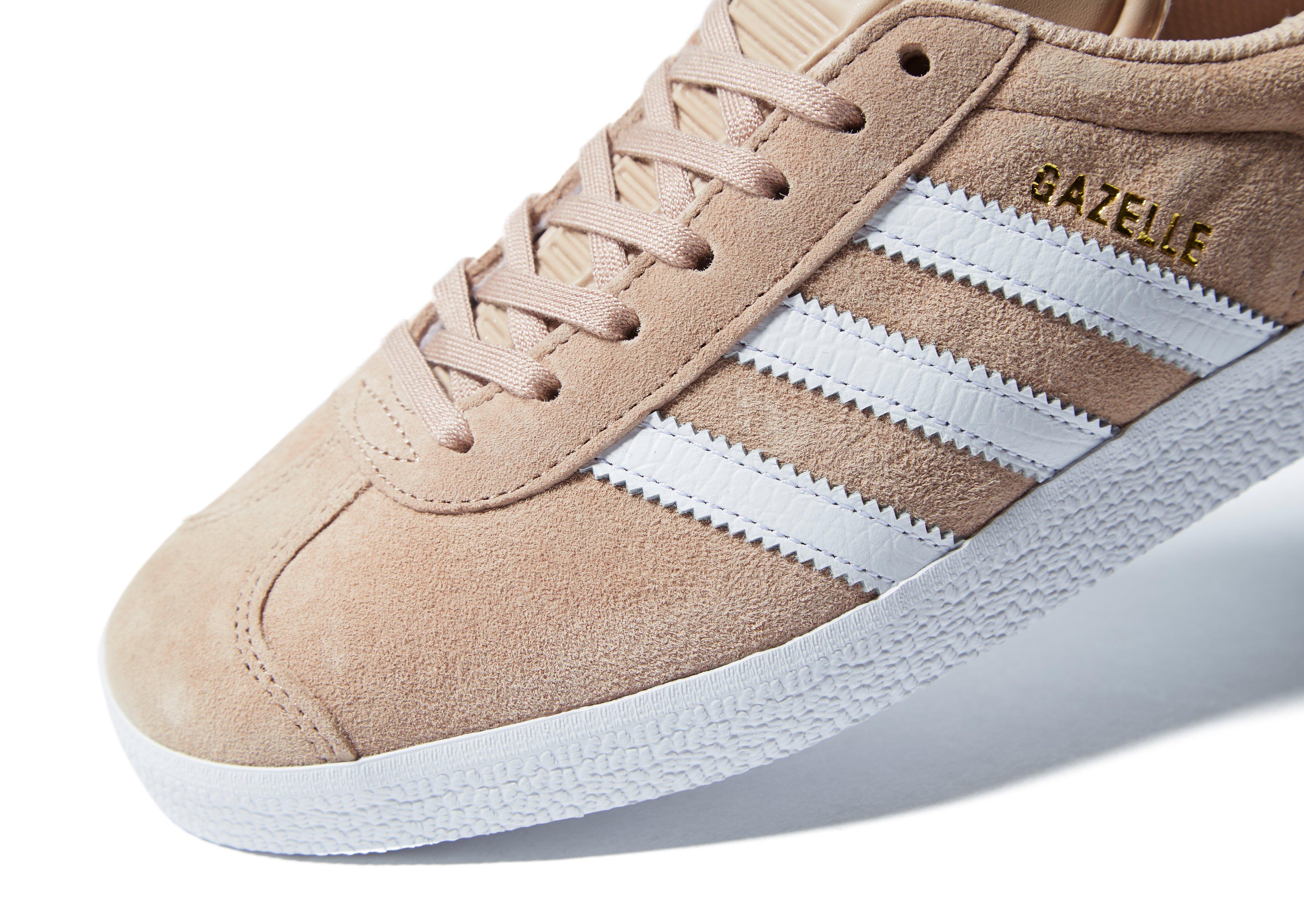 gazelle adidas beige femme