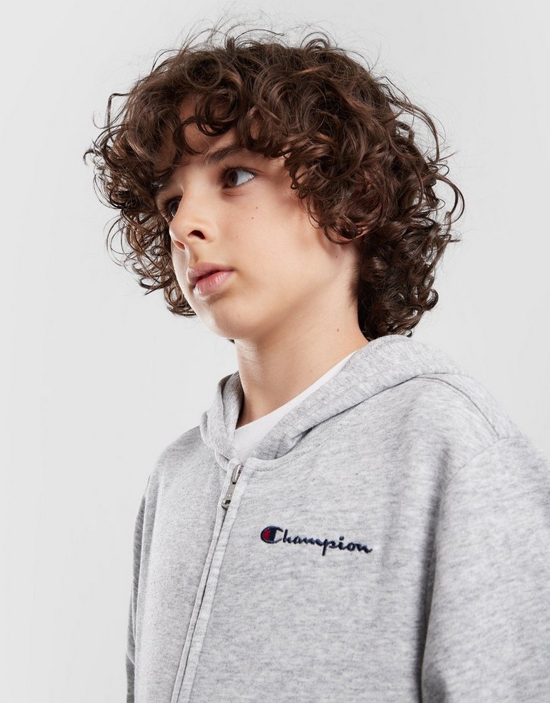 CHAMPION BLUZĂ CU GLUGĂ HOODED ZIP B 306758EM021 Gri