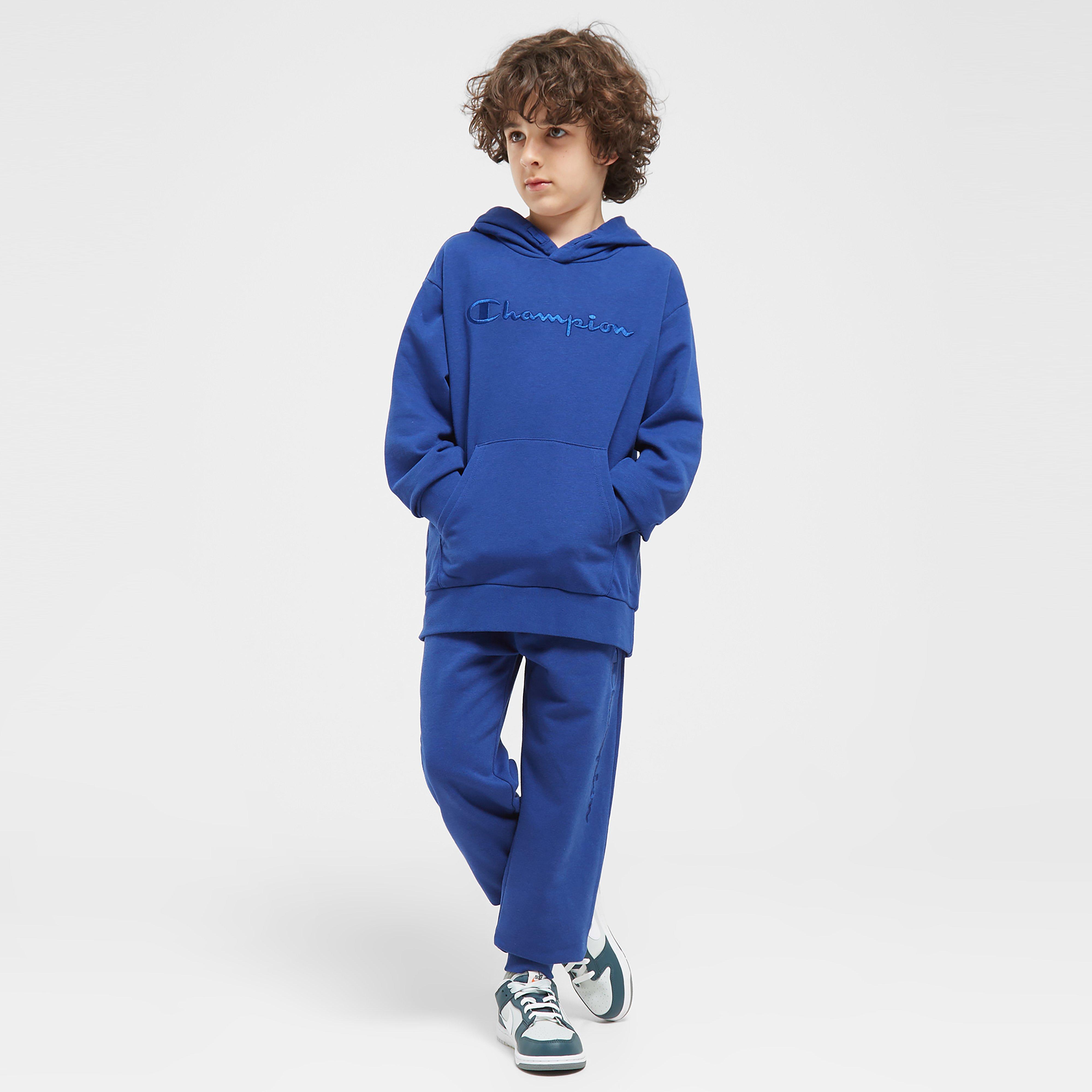 Hanorac pentru copii CHAMPION BLUZĂ CU GLUGĂ HOODED SWEATSHIRT B