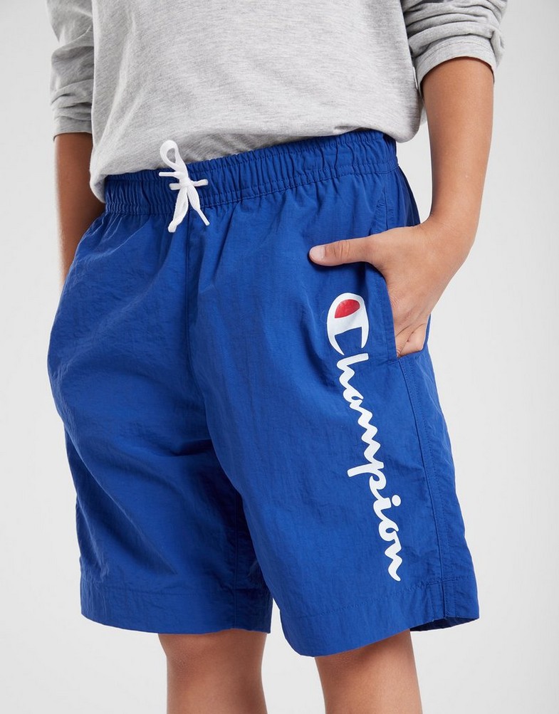 Дитячі шорти CHAMPION ШОРТИ BEACHSHORT B 306771BS003 Блакитний