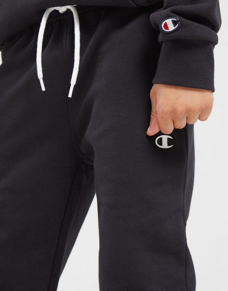 CHAMPION SPODNIE RIB CUFF PANTS B 306835KK001 Czarny