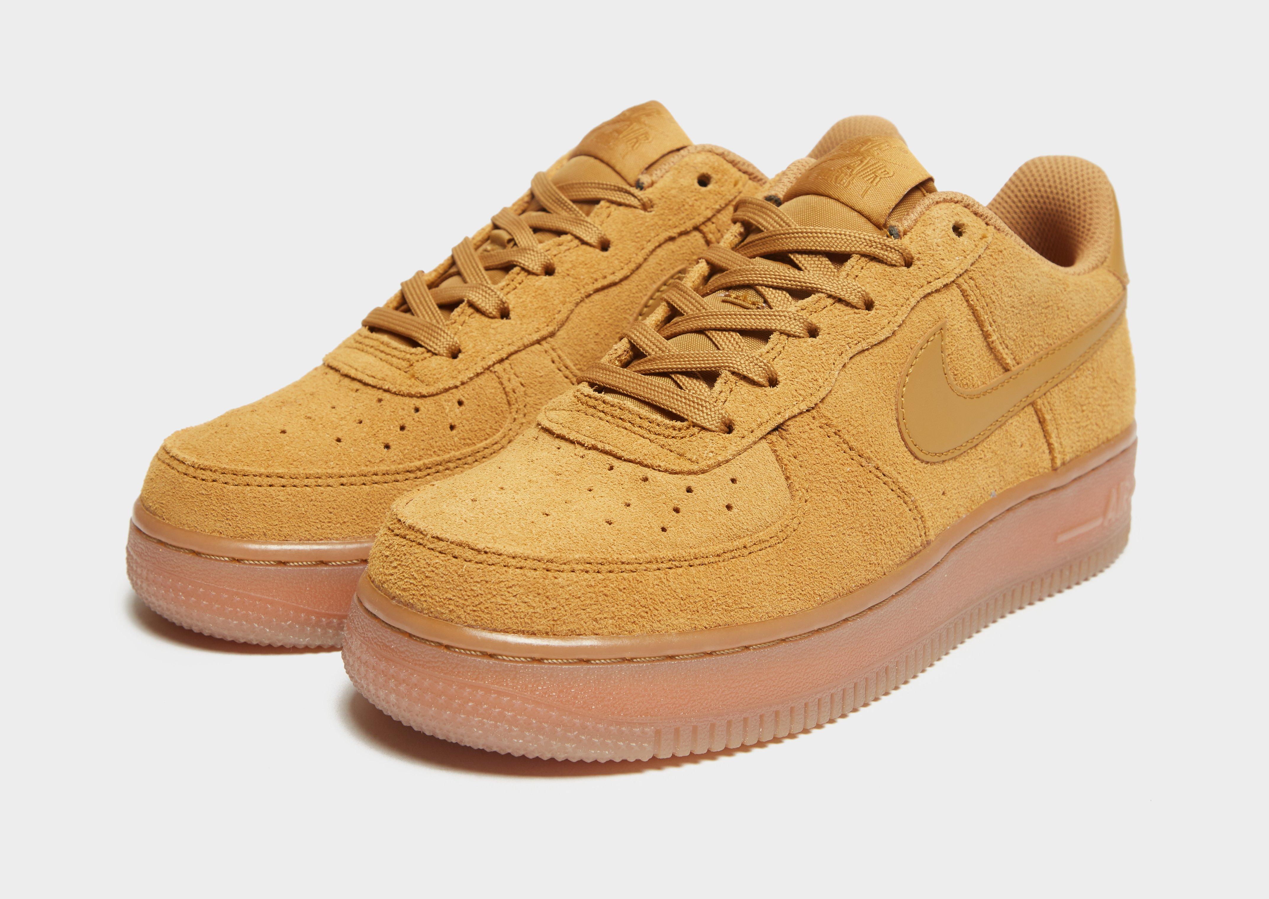 Buty sneakersy dla dzieci NIKE AIR FORCE 1 LV8 3 BQ5485-700 Brązowy