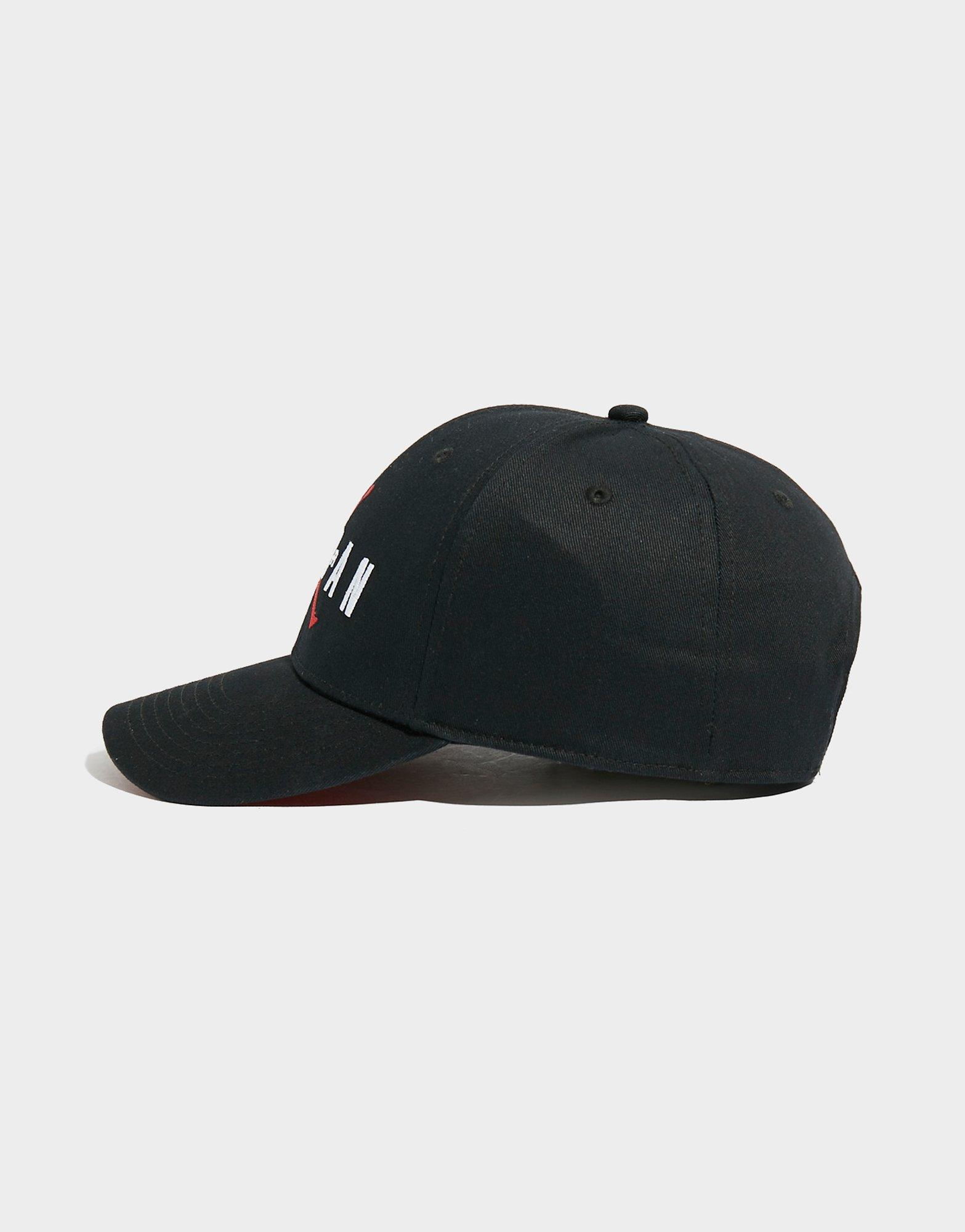 Czapka z daszkiem damska JORDAN CZAPKA LEGACY 91 JUMPMAN AIR CAP CK1248-010 Czarny