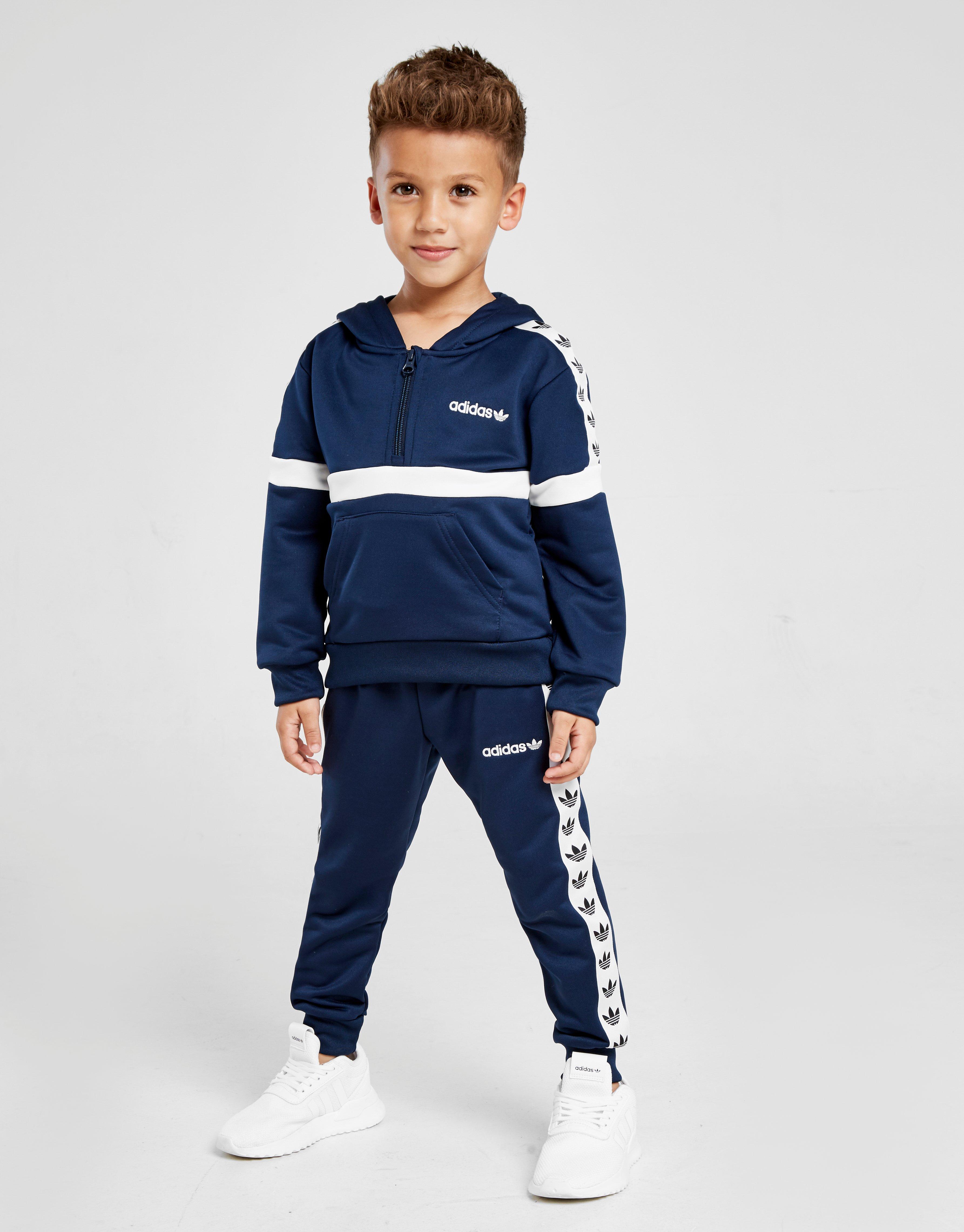 adidas originals tape tracksuit