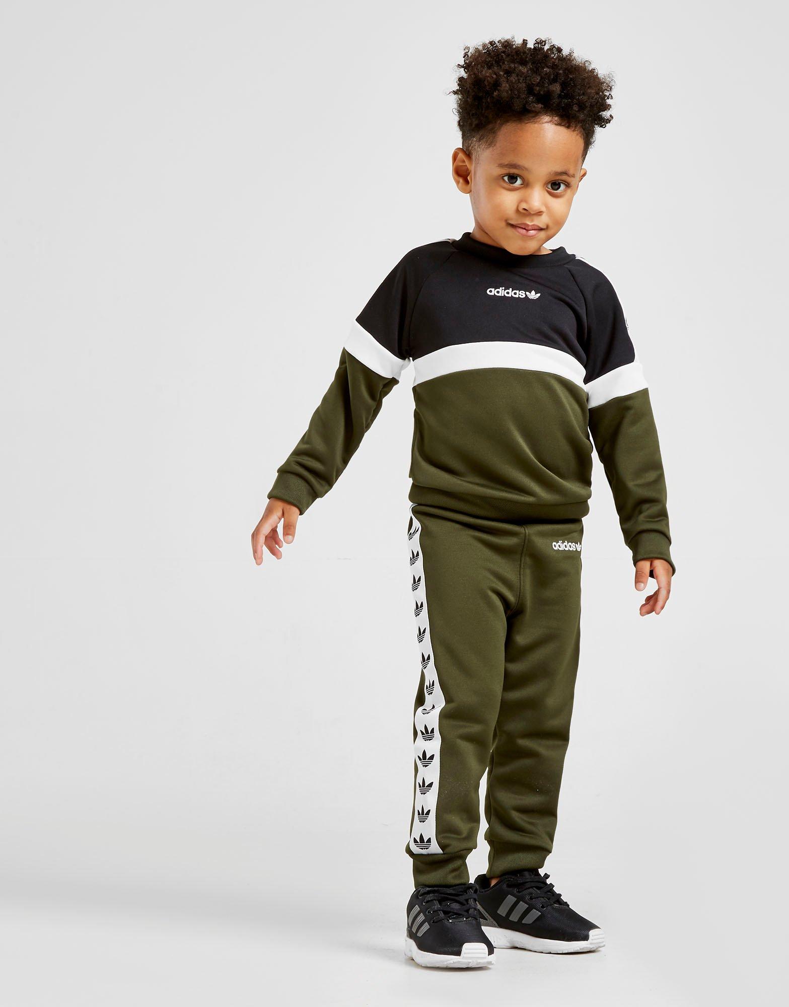 adidas originals tape tracksuit