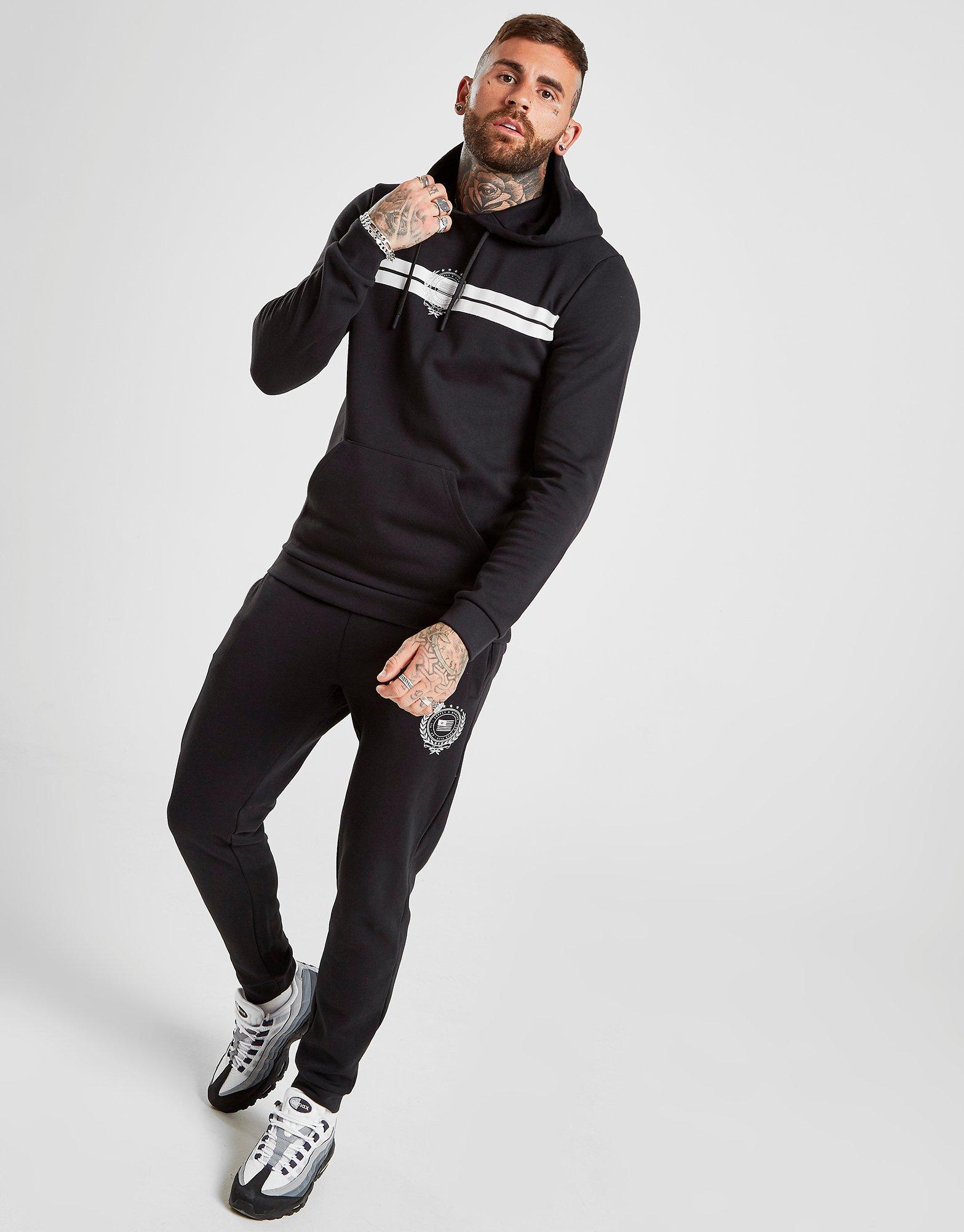 zip up black jumpsuit