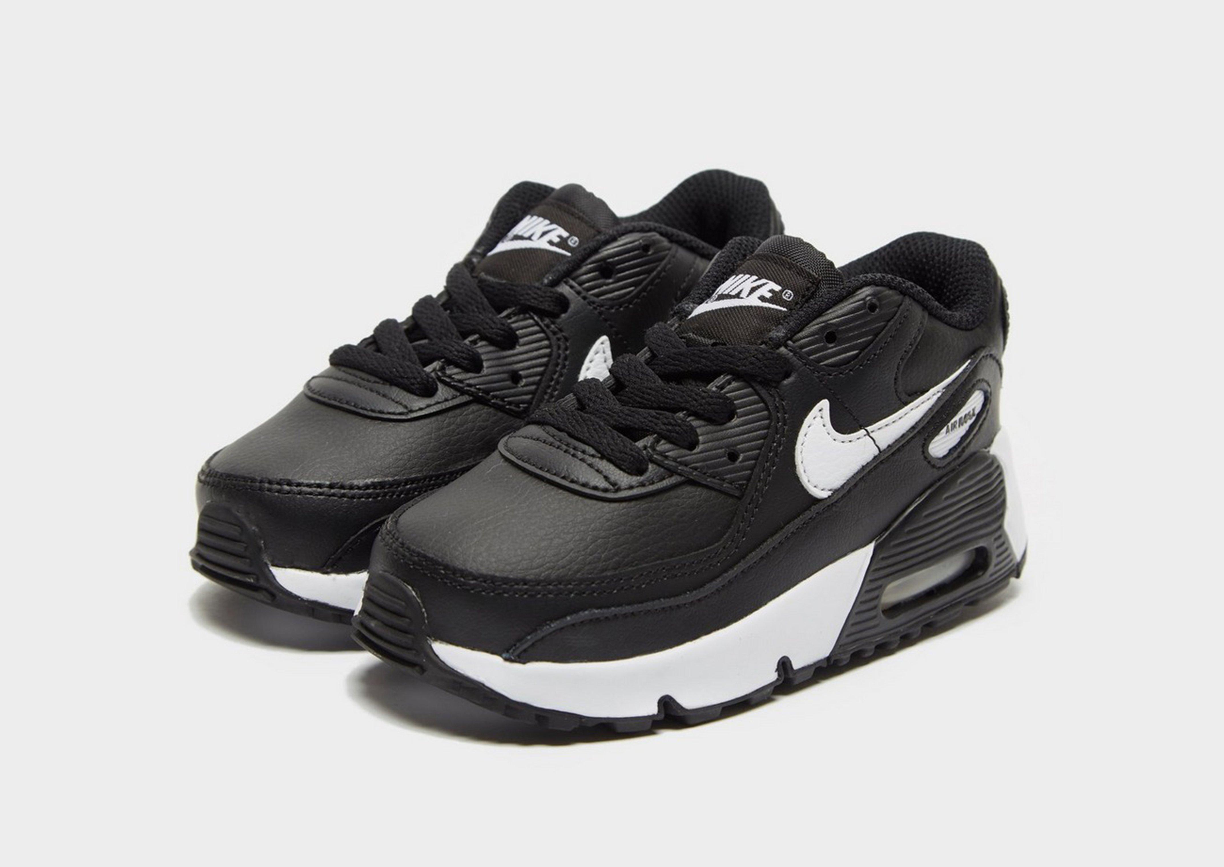 Gyerek sneakers NIKE AIR MAX 90 LTR CD6868-010 Fekete