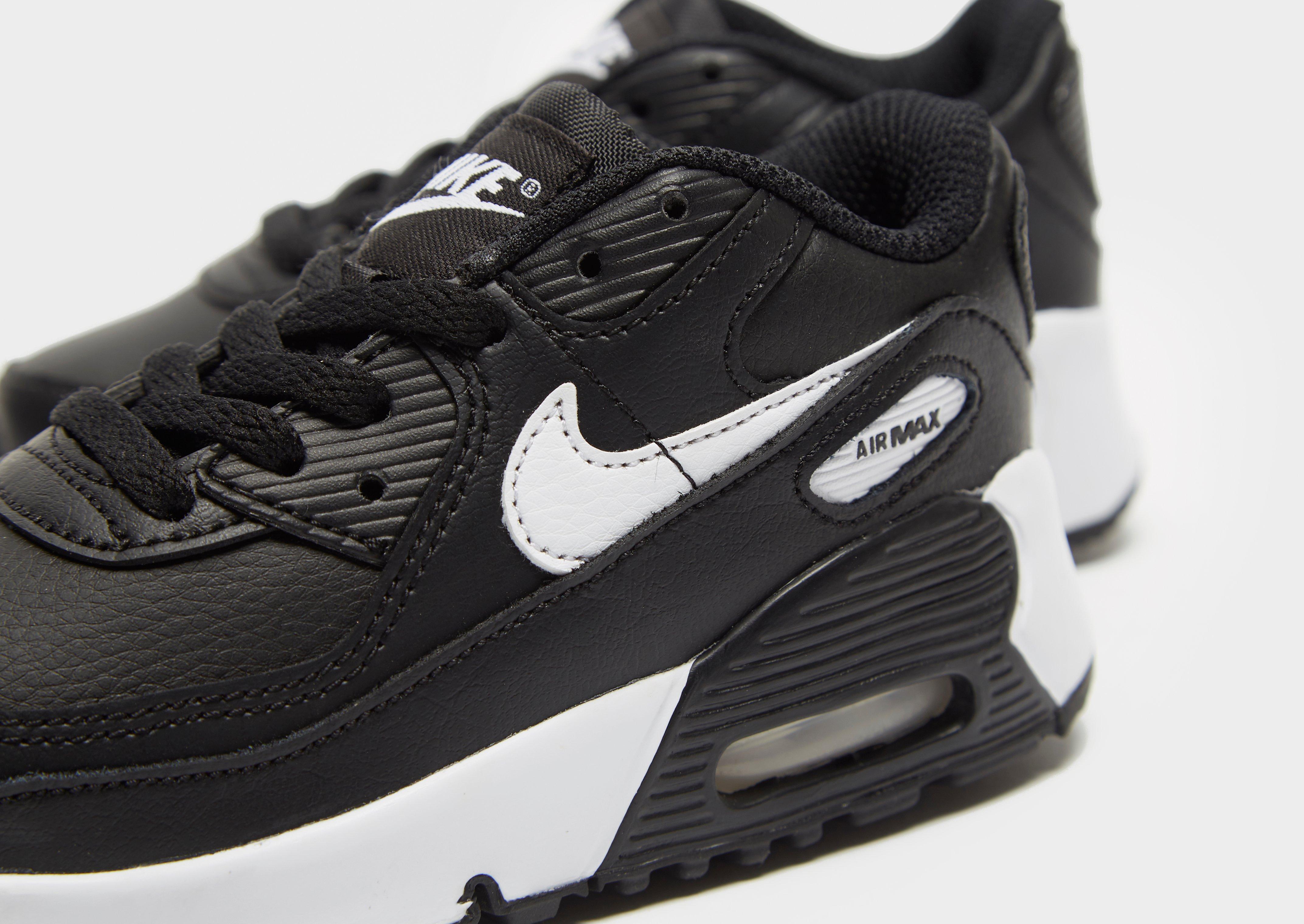 Gyerek sneakers NIKE AIR MAX 90 LTR CD6868-010 Fekete