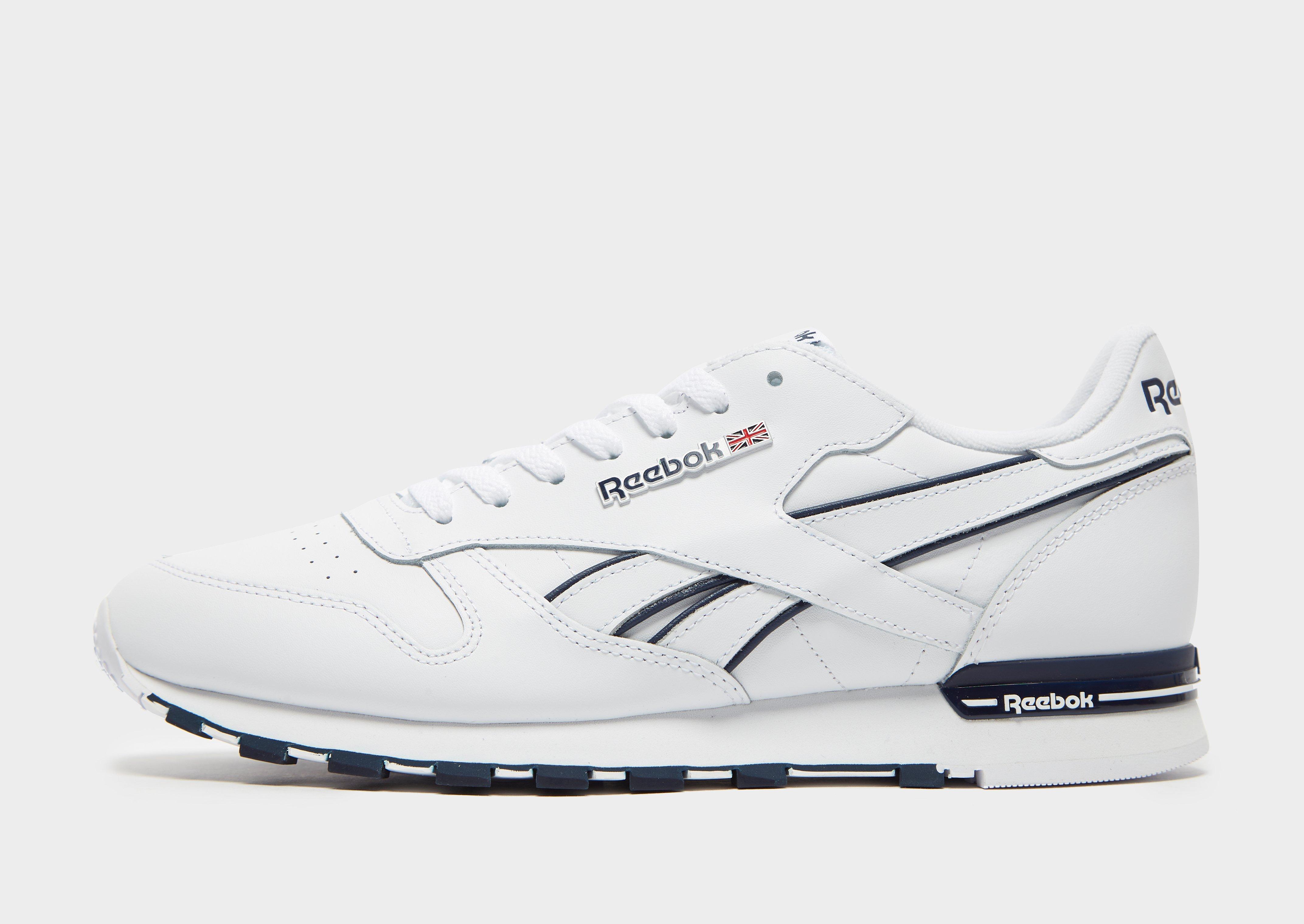 reebok classic leather clip trainers