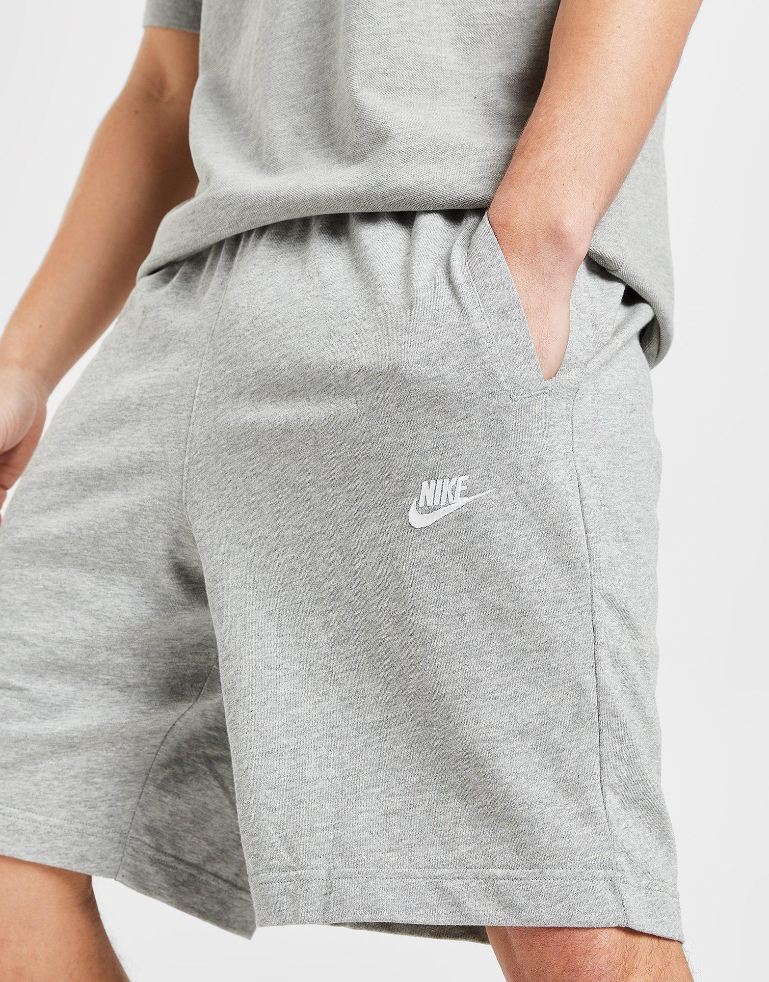 Pánské kraťasy NIKE ŠORTKY  SPORTSWEAR CLUB FLEECE SHORTS BV2772-063 Šedá
