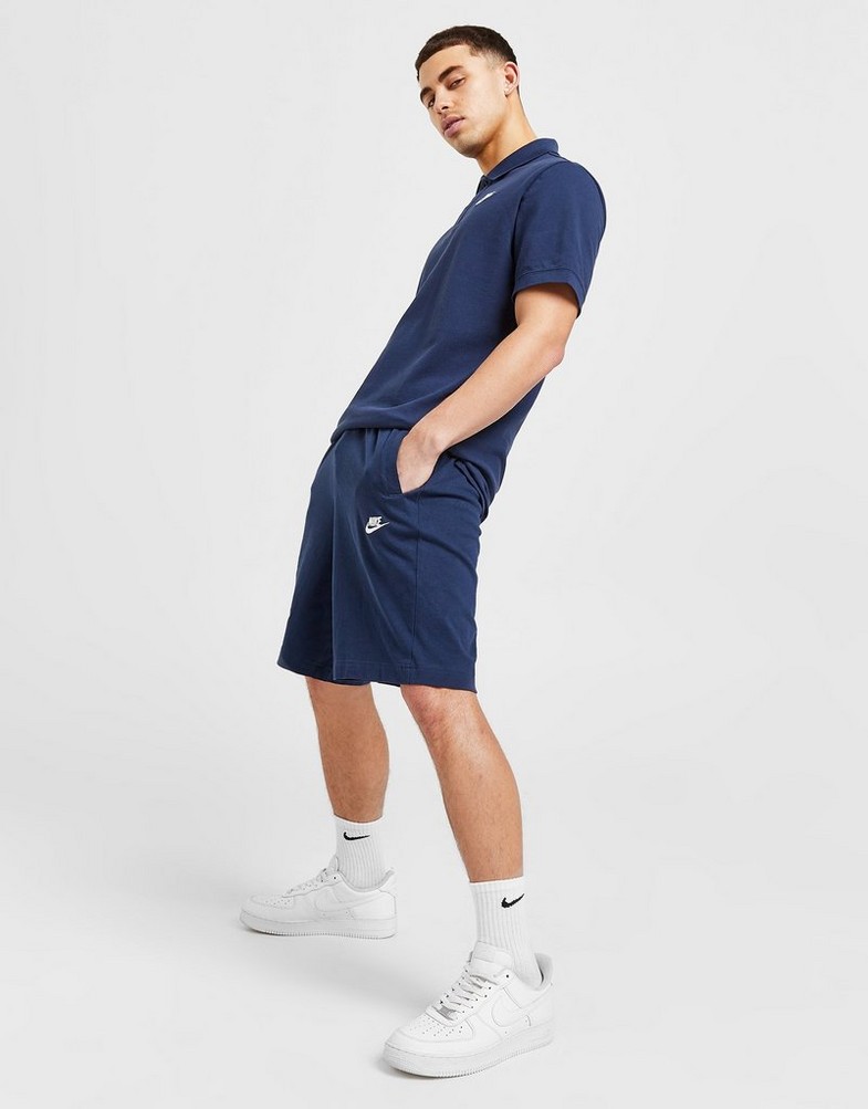 Férfi rövidnadrág NIKE RÖVIDNADRÁG SPORTSWEAR CLUB FLEECE SHORTS BV2772-410 Kék