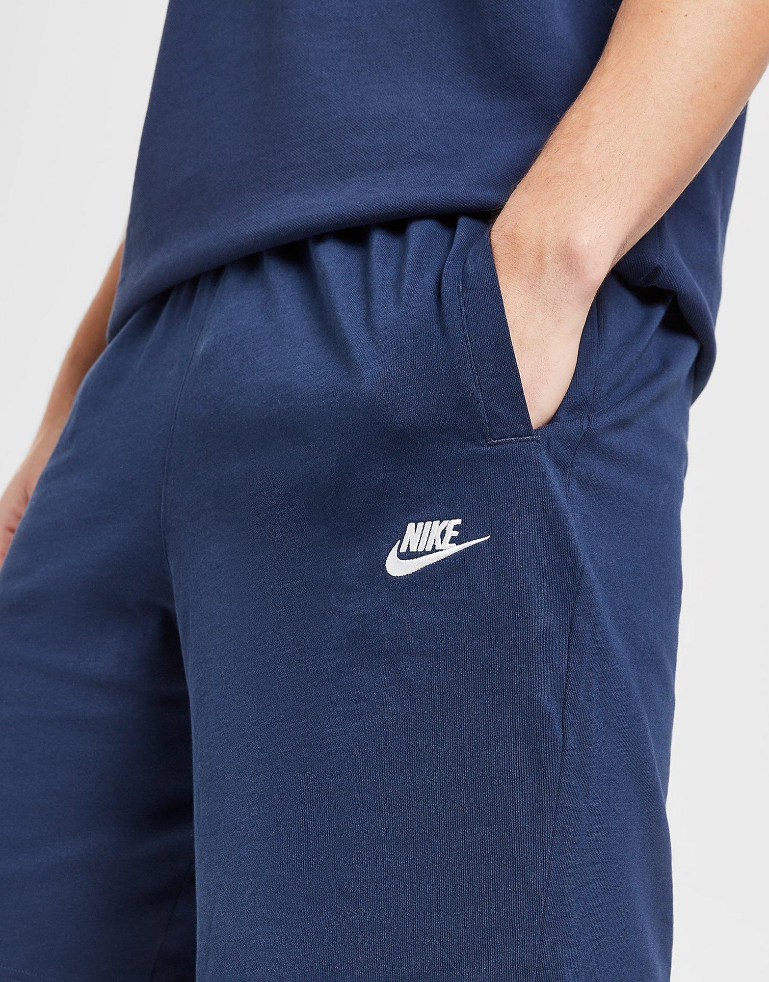 Pánské kraťasy NIKE ŠORTKY  SPORTSWEAR CLUB FLEECE SHORTS BV2772-410 Modrá