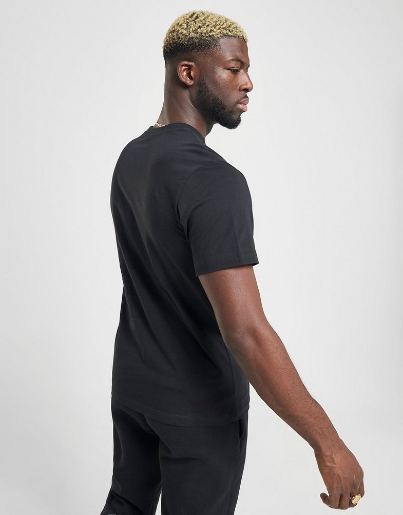 Koszulka, t-shirt męski NIKE T-SHIRT M NSW CLUB TEE ESSENTIALS AR4997-014 Czarny