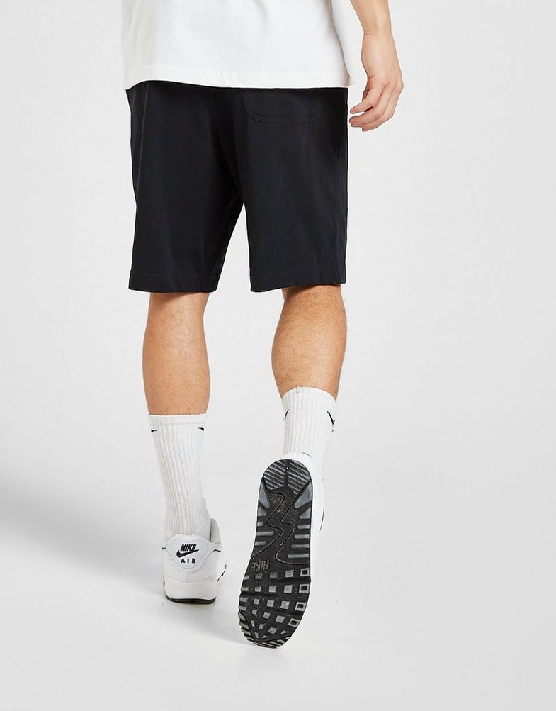 Krótkie spodenki, szorty męskie NIKE SZORTY NIKE SPORTSWEAR CLUB FLEECE SHORTS BV2772-010 Czarny