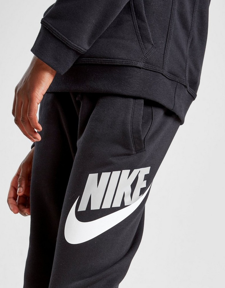 Detské nohavice NIKE NOHAVICE  FLEECE JOGGERS JUNIOR BOY CJ7863-010 Čierna